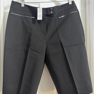 WHBM NEW Black Zip Pocket Shorts